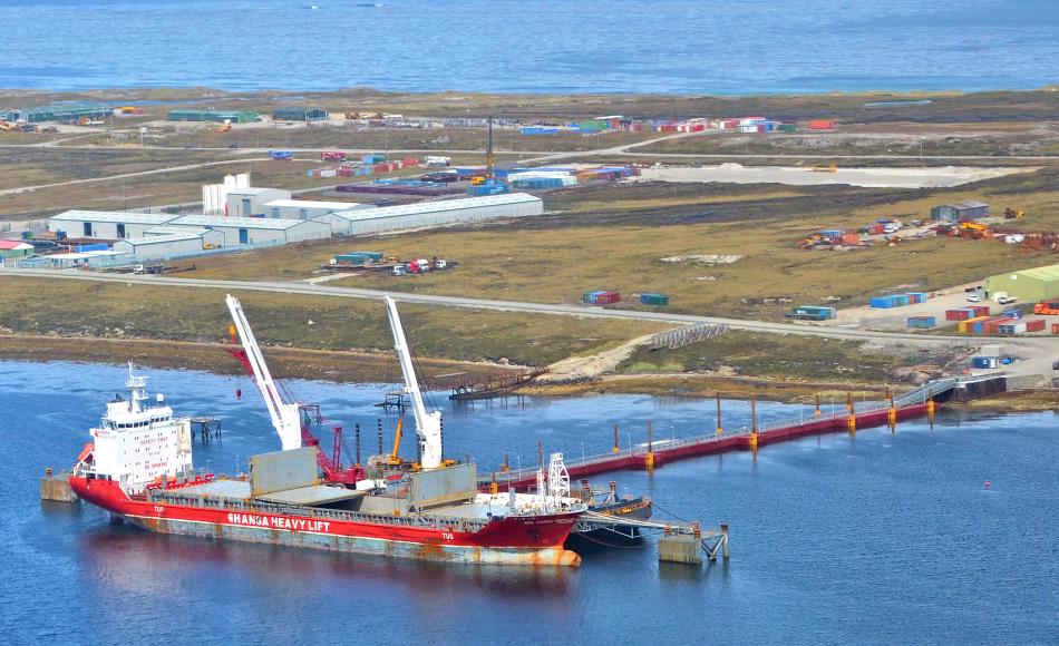 Eine der am nÃ¤chstgelegenen Orte, an denen noch RohstofffÃ¶rderung betrieben werden darf, sind die Falklandinseln. Dort werden grosse Ãl- und Gasvorkommen vermutet. Doch aufgrund des niedrigen Ãlpreises sind alle FÃ¶rdervorhaben gestoppt worden. Bild: Scottish Energy News