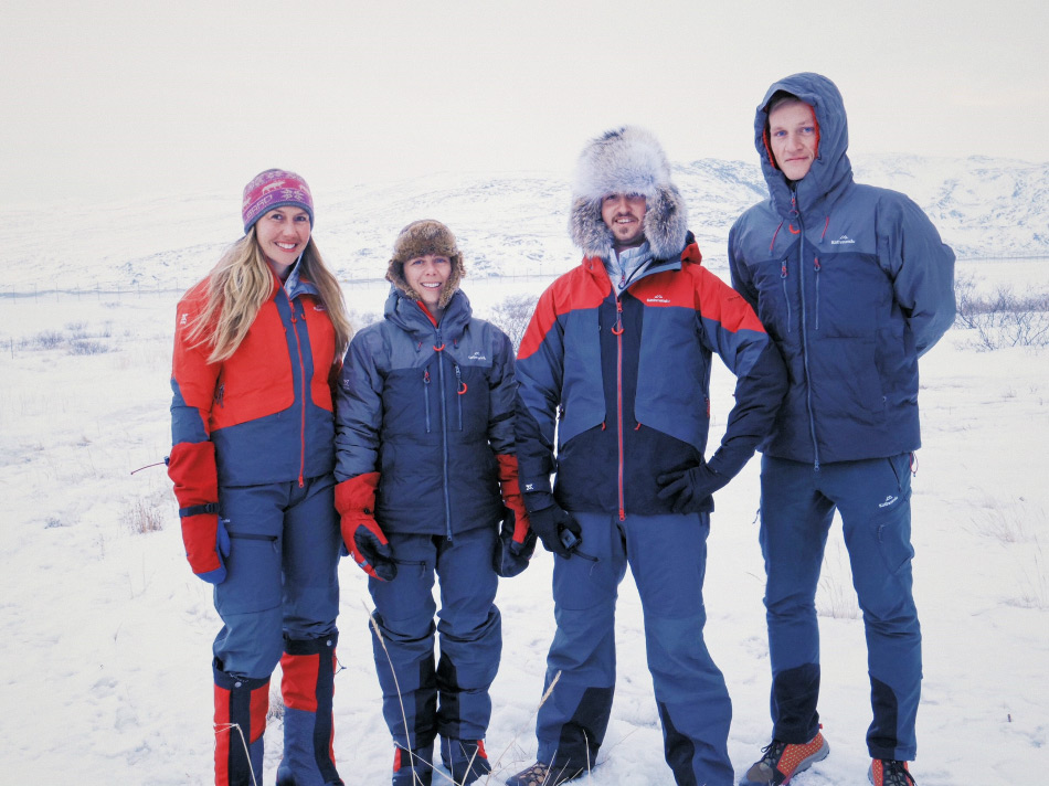 Die vier Neuentdecker sind keine unbeschriebenen Expeditionsblätter. Alle vier haben bereits auf verschiedenen anderen Expeditionen in der Welt teilgenommen und wollen nun sowohl sich wie auch andere junge Leute inspirieren, die Welt zu entdecken. Bild: Antarctic Heritage Trust