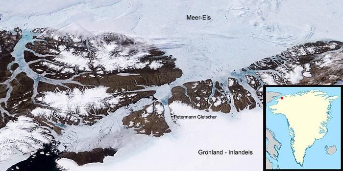 Riesiger Eisberg vor Grönland abgebrochen
