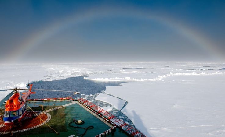 Die Nordostpassage ist eine der wichtigsten Verkehrsverbindungen Russlands. Mehr als 18 Millionen