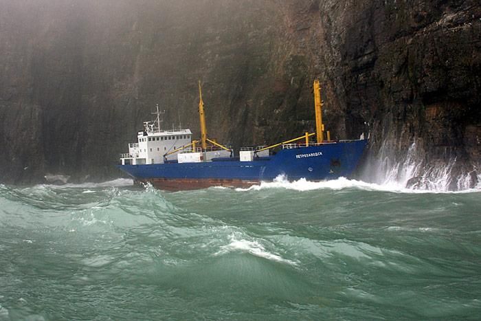 Havarie vor der Bäreninsel